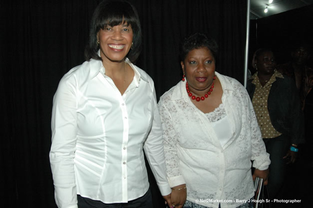 Portia Simpson-Miller, O.N.,M.P., Prime Minister of Jamaica - Aloun Ndombet - Assamba - Minister of Tourism, Entertainment and Culture - Carrole A. M. Guntley, C.D., J.P., Director General, Ministry of Tourism @ The Aqueduct on Rose Hall - Friday, January 26, 2007 - 10th Anniversary - Air Jamaica Jazz & Blues Festival 2007 - The Art of Music - Tuesday, January 23 - Saturday, January 27, 2007, The Aqueduct on Rose Hall, Montego Bay, Jamaica - Negril Travel Guide, Negril Jamaica WI - http://www.negriltravelguide.com - info@negriltravelguide.com...!