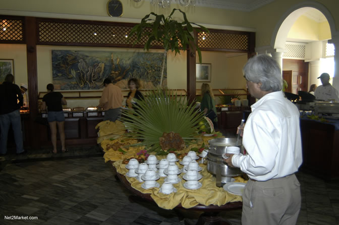 CHA / Caribbean MarketPlace Press Lunch & Briefing at Seagrapes Restaurant, Half Moon - Caribbean MarketPlace 2005 by the Caribbean Hotel Association - Negril Travel Guide, Negril Jamaica WI - http://www.negriltravelguide.com - info@negriltravelguide.com...!