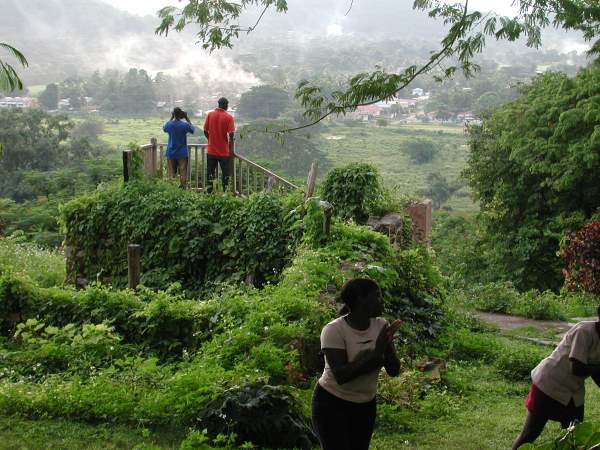 Valley View from the Waterworks Nature Reserve - Negril Chamber of Commerce Community Guide Training Programme Photos - Negril Travel Guide, Negril Jamaica WI - http://www.negriltravelguide.com - info@negriltravelguide.com...!