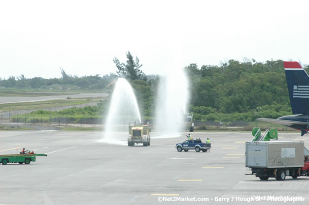 Delta Air Lines Inaugural Flight From New York's JFK Airport to Sangster International Airport, Montego Bay, Jamaica - June 9, 2007 - Sangster International Airport - Montego Bay, St James, Jamaica W.I. - MBJ Limited - Transforming Sangster International Airport into a world class facility - Photographs by Net2Market.com - Negril Travel Guide, Negril Jamaica WI - http://www.negriltravelguide.com - info@negriltravelguide.com...!