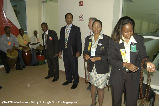 Delta Air Lines Inaugural Flight From New York's JFK Airport to Sangster International Airport, Montego Bay, Jamaica - June 9, 2007 - Sangster International Airport - Montego Bay, St James, Jamaica W.I. - MBJ Limited - Transforming Sangster International Airport into a world class facility - Photographs by Net2Market.com - Negril Travel Guide, Negril Jamaica WI - http://www.negriltravelguide.com - info@negriltravelguide.com...!