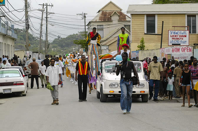 Grand Gala Parade @ Lucea - Portmore Pace Setters Marching Band - Hanover Homecoming Celebrations Photographs - Negril Travel Guide, Negril Jamaica WI - http://www.negriltravelguide.com - info@negriltravelguide.com...!