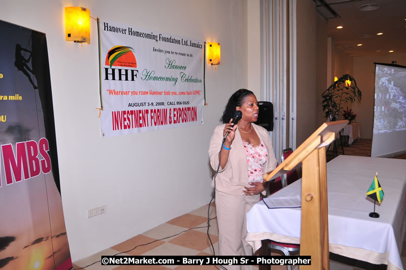 Investment & Business Forum - Brand Jamaica @ Grand Palladium Resort & Spa [Fiesta] - Thursday, August 7, 2008 - Hanover Homecoming Foundation LTD Jamaica - Wherever you roam ... Hanover bids you ... come HOME - Sunday, August 3 to Saturday, August 9, 2008 - Hanover Jamaica - Photographs by Net2Market.com - Barry J. Hough Sr. Photojournalist/Photograper - Photographs taken with a Nikon D300 - Negril Travel Guide, Negril Jamaica WI - http://www.negriltravelguide.com - info@negriltravelguide.com...!