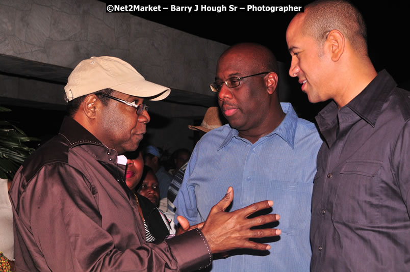 Minister of Tourism, Edmund Bartlett @ Jamaica Jazz and Blues Festival 2009 - Presented by Air Jamaica - Friday, January 23, 2009 - Venue at the Aqueduct on Rose Hall Resort &amp; Country Club, Montego Bay, Jamaica - Thursday, January 22 - Saturday, January 24, 2009 - Photographs by Net2Market.com - Barry J. Hough Sr, Photographer/Photojournalist - Negril Travel Guide, Negril Jamaica WI - http://www.negriltravelguide.com - info@negriltravelguide.com...!