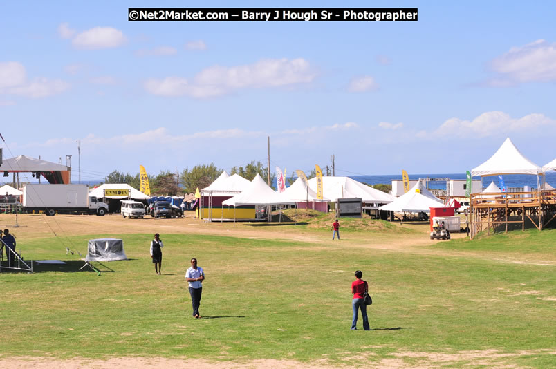 Preparations Continue [One Day To Go] at the Venue & Office - Jamaica Jazz and Blues Festival 2009 - Presented by Air Jamaica - Thursday, January 15, 2009 - Venue at the Aqueduct on Rose Hall Resort &amp; Country Club, Montego Bay, Jamaica - Thursday, January 22 - Saturday, January 24, 2009 - Photographs by Net2Market.com - Barry J. Hough Sr, Photographer/Photojournalist - Negril Travel Guide, Negril Jamaica WI - http://www.negriltravelguide.com - info@negriltravelguide.com...!