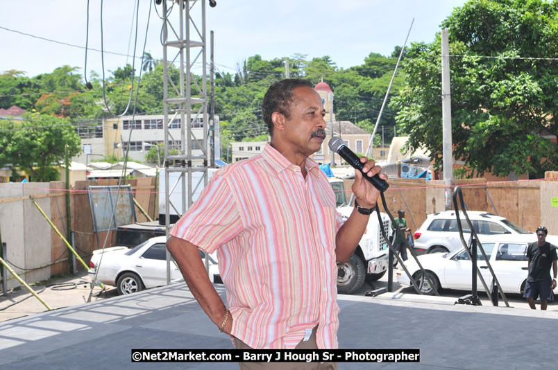 Lucea Cross the Harbour @ Lucea Car Park - All Day Event - Cross the Harbour Swim, Boat Rides, and Entertainment for the Family - Concert Featuring: Bushman, George Nooksl, Little Hero, Bushi One String, Dog Rice and many local Artists - Friday, August 1, 2008 - Lucea, Hanover Jamaica - Photographs by Net2Market.com - Barry J. Hough Sr. Photojournalist/Photograper - Photographs taken with a Nikon D300 - Negril Travel Guide, Negril Jamaica WI - http://www.negriltravelguide.com - info@negriltravelguide.com...!