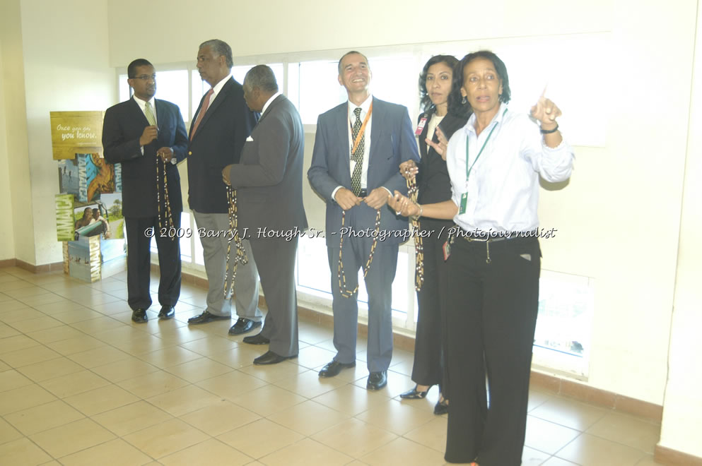  British Airways Inaugurates New Scheduled Service from London Gatwick Airport to Sangster International Airport, Montego Bay, Jamaica, Thursday, October 29, 2009 - Photographs by Barry J. Hough Sr. Photojournalist/Photograper - Photographs taken with a Nikon D70, D100, or D300 - Negril Travel Guide, Negril Jamaica WI - http://www.negriltravelguide.com - info@negriltravelguide.com...!