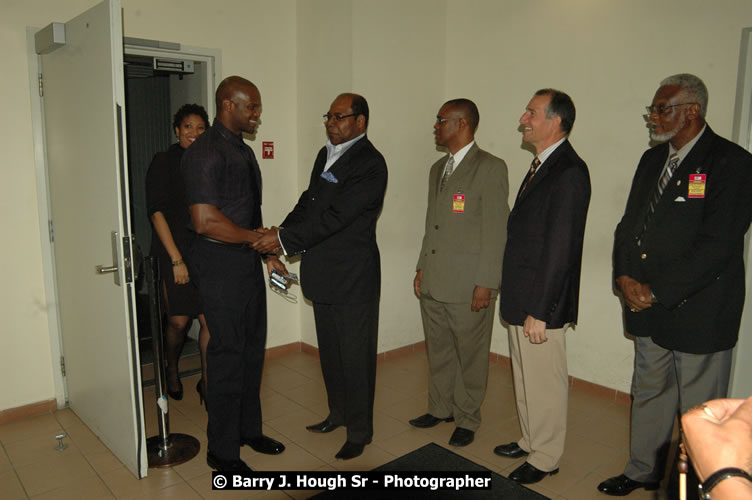 JetBue Airways' Inaugural Air Service between Sangster International Airport, Montego Bay and John F. Kennedy Airport, New York at MBJ Airports Sangster International Airport, Montego Bay, St. James, Jamaica - Thursday, May 21, 2009 - Photographs by Net2Market.com - Barry J. Hough Sr, Photographer/Photojournalist - Negril Travel Guide, Negril Jamaica WI - http://www.negriltravelguide.com - info@negriltravelguide.com...!