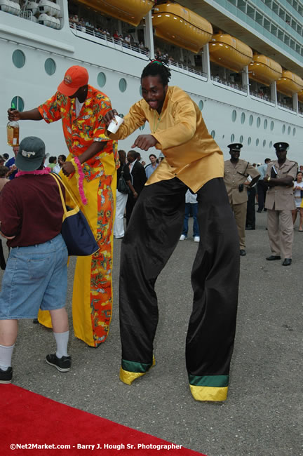 MS Freedom Of The Seas [Royal Caribbean International's - Newest Vessel] Plaques &amp; Keys Ceremony in order to commemorate its first arrival at the Port Montego Bay Photos - Negril Travel Guide, Negril Jamaica WI - http://www.negriltravelguide.com - info@negriltravelguide.com...!