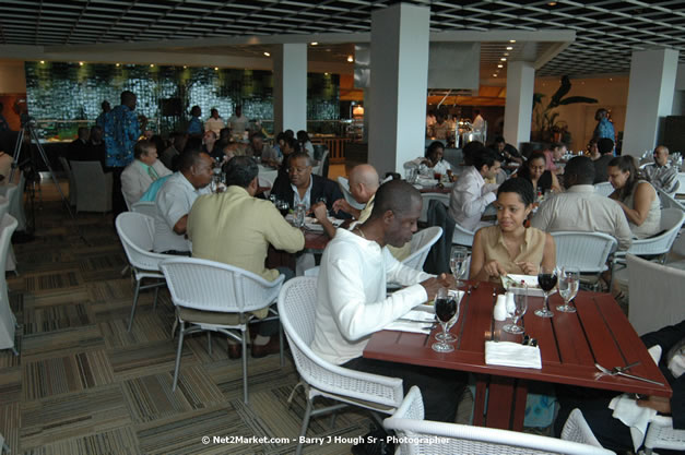 Minister of Toursim Luncheon - Minister of Tourism, Hon. Edmund Bartlett - Director of Tourism, Basil Smith - Saturday, December 15, 2007 - Rose Hall Resort and Country Club, Rose Hall, Montego Bay, Jamaica W.I. - Photographs by Net2Market.com - Barry J. Hough Sr, Photographer - Negril Travel Guide, Negril Jamaica WI - http://www.negriltravelguide.com - info@negriltravelguide.com...!