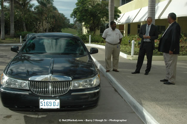 Minister of Toursim Luncheon - Minister of Tourism, Hon. Edmund Bartlett - Director of Tourism, Basil Smith - Saturday, December 15, 2007 - Rose Hall Resort and Country Club, Rose Hall, Montego Bay, Jamaica W.I. - Photographs by Net2Market.com - Barry J. Hough Sr, Photographer - Negril Travel Guide, Negril Jamaica WI - http://www.negriltravelguide.com - info@negriltravelguide.com...!