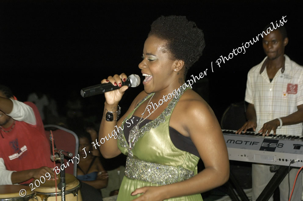  Etana Live in Concert Negril Escape Resort & Spa, Openning Acts: Princess Tia, Ras Slick, and Anthony Able, Backing Band: Strong Hold, One Love Reggae Summer Series, West End, Negril, Westmoreland, Jamaica W.I. - Saturaday, August 18, 2009 - Photographs by Barry J. Hough Sr. Photojournalist/Photograper - Photographs taken with a Nikon D70, D100, or D300 - Negril Travel Guide, Negril Jamaica WI - http://www.negriltravelguide.com - info@negriltravelguide.com...!