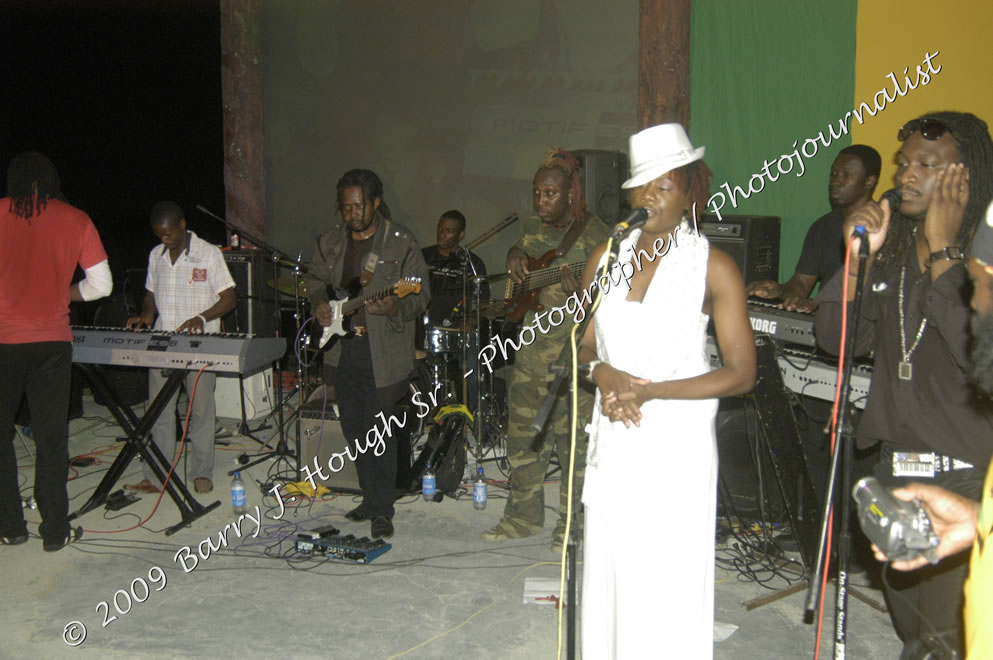  Etana Live in Concert Negril Escape Resort & Spa, Openning Acts: Princess Tia, Ras Slick, and Anthony Able, Backing Band: Strong Hold, One Love Reggae Summer Series, West End, Negril, Westmoreland, Jamaica W.I. - Saturaday, August 18, 2009 - Photographs by Barry J. Hough Sr. Photojournalist/Photograper - Photographs taken with a Nikon D70, D100, or D300 - Negril Travel Guide, Negril Jamaica WI - http://www.negriltravelguide.com - info@negriltravelguide.com...!