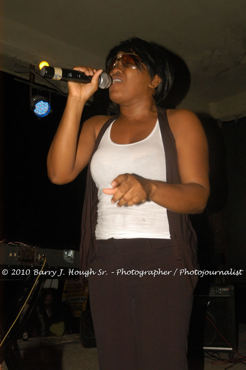 Tanya Stephens - Live In Concert @ Negril Escape Resort and Spa, Backing Band Roots Warrior, plus DJ Gemini, January 26, 2010, One Love Drive, West End, Negril, Westmoreland, Jamaica W.I. - Photographs by Net2Market.com - Barry J. Hough Sr, Photographer/Photojournalist - The Negril Travel Guide - Negril's and Jamaica's Number One Concert Photography Web Site with over 40,000 Jamaican Concert photographs Published -  Negril Travel Guide, Negril Jamaica WI - http://www.negriltravelguide.com - info@negriltravelguide.com...!