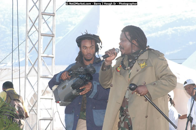 Luciano at Tru-Juice Rebel Salute 2008 - The 15th staging of Tru-Juice Rebel Salute, Saturday, January 12, 2008, Port Kaiser Sports Club, St. Elizabeth, Jamaica W.I. - Photographs by Net2Market.com - Barry J. Hough Sr, Photographer - Negril Travel Guide, Negril Jamaica WI - http://www.negriltravelguide.com - info@negriltravelguide.com...!