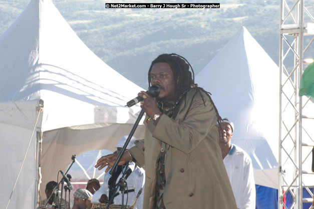 Luciano at Tru-Juice Rebel Salute 2008 - The 15th staging of Tru-Juice Rebel Salute, Saturday, January 12, 2008, Port Kaiser Sports Club, St. Elizabeth, Jamaica W.I. - Photographs by Net2Market.com - Barry J. Hough Sr, Photographer - Negril Travel Guide, Negril Jamaica WI - http://www.negriltravelguide.com - info@negriltravelguide.com...!