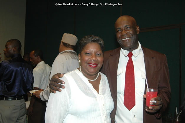 Red Cap Porters Awards - Minister of Tourism, Hon. Edmund Bartlett - Director of Tourism, Basil Smith - Friday, December 14, 2007 - Holiday Inn Sunspree, Montego Bay, Jamaica W.I. - Photographs by Net2Market.com - Barry J. Hough Sr, Photographer - Negril Travel Guide, Negril Jamaica WI - http://www.negriltravelguide.com - info@negriltravelguide.com...!