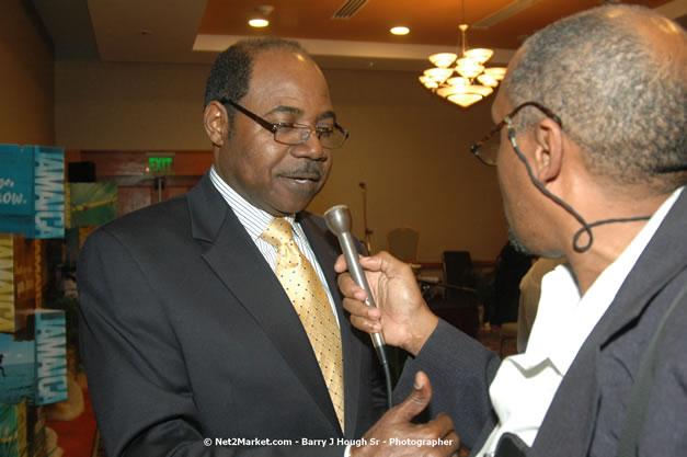 Red Cap Porters Awards - Minister of Tourism, Hon. Edmund Bartlett - Director of Tourism, Basil Smith - Friday, December 14, 2007 - Holiday Inn Sunspree, Montego Bay, Jamaica W.I. - Photographs by Net2Market.com - Barry J. Hough Sr, Photographer - Negril Travel Guide, Negril Jamaica WI - http://www.negriltravelguide.com - info@negriltravelguide.com...!