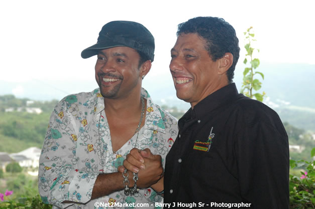 LL Cool J - Shaggy - Press Conference @ Richmond Hill Inn, Montego Bay - Red Stripe Reggae Sumfest at Catherine Hall, Montego Bay, St James, Jamaica W.I. - Negril Travel Guide.com, Negril Jamaica WI - http://www.negriltravelguide.com - info@negriltravelguide.com...!