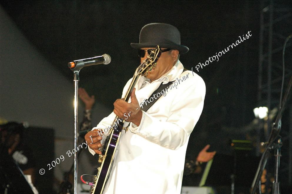 Tito Jackson @ Reggae Sumfest 2009 - International Night 2 - Tito Jackson, brother of the late King of Pop Michael Jackson performed live at Reggae Sumfest 2009. Reggae Sumfest 2009,Catherine Hall, Montego Bay, St. James, Jamaica W.I. - Saturday, July 25, 2009 - Reggae Sumfest 2009, July 19 - 25, 2009 - Photographs by Net2Market.com - Barry J. Hough Sr. Photojournalist/Photograper - Photographs taken with a Nikon D70, D100, or D300 - Negril Travel Guide, Negril Jamaica WI - http://www.negriltravelguide.com - info@negriltravelguide.com...!