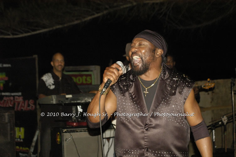 Toots and the Maytals - Grammy Award Winner @ Negril Fest - Presented by Money Cologne Promotions - Special Guest Star Jamaica Michael Jackson, Stama, Adeebe - Backed by Hurricane Band, MC Rev. BB on January 6, 2010 @ Roots Bamboo, Norman Manley Boulevard, Negril, Westmoreland, Jamaica W.I. - Photographs by Net2Market.com - Barry J. Hough Sr, Photographer/Photojournalist - The Negril Travel Guide - Negril's and Jamaica's Number One Concert Photography Web Site with over 40,000 Jamaican Concert photographs Published -  Negril Travel Guide, Negril Jamaica WI - http://www.negriltravelguide.com - info@negriltravelguide.com...!