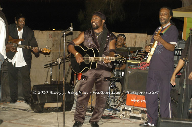 Toots and the Maytals - Grammy Award Winner @ Negril Fest - Presented by Money Cologne Promotions - Special Guest Star Jamaica Michael Jackson, Stama, Adeebe - Backed by Hurricane Band, MC Rev. BB on January 6, 2010 @ Roots Bamboo, Norman Manley Boulevard, Negril, Westmoreland, Jamaica W.I. - Photographs by Net2Market.com - Barry J. Hough Sr, Photographer/Photojournalist - The Negril Travel Guide - Negril's and Jamaica's Number One Concert Photography Web Site with over 40,000 Jamaican Concert photographs Published -  Negril Travel Guide, Negril Jamaica WI - http://www.negriltravelguide.com - info@negriltravelguide.com...!