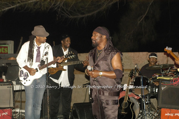 Toots and the Maytals - Grammy Award Winner @ Negril Fest - Presented by Money Cologne Promotions - Special Guest Star Jamaica Michael Jackson, Stama, Adeebe - Backed by Hurricane Band, MC Rev. BB on January 6, 2010 @ Roots Bamboo, Norman Manley Boulevard, Negril, Westmoreland, Jamaica W.I. - Photographs by Net2Market.com - Barry J. Hough Sr, Photographer/Photojournalist - The Negril Travel Guide - Negril's and Jamaica's Number One Concert Photography Web Site with over 40,000 Jamaican Concert photographs Published -  Negril Travel Guide, Negril Jamaica WI - http://www.negriltravelguide.com - info@negriltravelguide.com...!