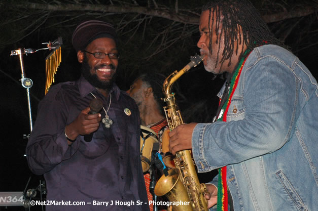 Tarrus Riley, Jimmy Riley, and Dwayne Stephensen - Money Cologne Promotions in association with "British Link Up" presents Summer Jam featuring She's Royal Tarrus Riley & Jimmy Riley - Plus Ras Slick, Sham Dawg, and Whiskey Bagio @ Roots Bamboo, Norman Manley Boulevard, Negril, Jamaica W.I. - Backed up Dean Fraser & The Hurricanne Band - MC Barry G and Rev. BB - July 25, 2007 - Negril Travel Guide.com, Negril Jamaica WI - http://www.negriltravelguide.com - info@negriltravelguide.com...!