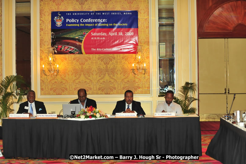 The University Of The West Indies, Mona, Policy Conference: Examining The Impact Of Gaming On The Society, Venue at Ritz - Carlton, Rose Hall, Montego Bay, St James, Jamaica - Saturday, April 18, 2009 - Photographs by Net2Market.com - Barry J. Hough Sr, Photographer/Photojournalist - Negril Travel Guide, Negril Jamaica WI - http://www.negriltravelguide.com - info@negriltravelguide.com...!