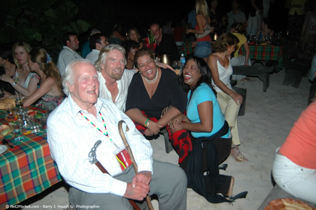 Half Moon Resort Party - Virgin Atlantic Inaugural Flight To Montego Bay, Jamaica Photos - Sir Richard Branson, President & Family, and 450 Passengers - Party Royal Pavillion at Half Moon Resort, Montego Bay, Jamaica - Monday, July 3, 2006 - Negril Travel Guide, Negril Jamaica WI - http://www.negriltravelguide.com - info@negriltravelguide.com...!