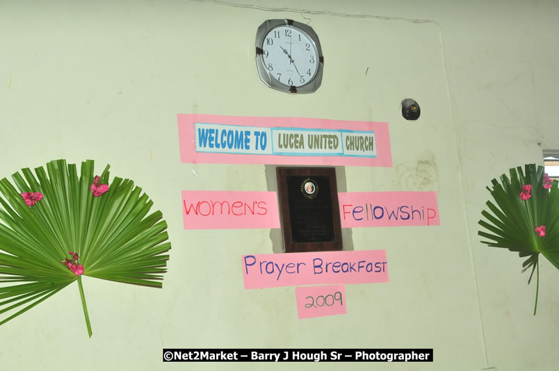 Womens Fellowship Prayer Breakfast, Theme: Revival From God - Our Only Hope, Venue at Lucille Miller Church Hall, Church Street, Lucea, Hanover, Jamaica - Saturday, April 4, 2009 - Photographs by Net2Market.com - Barry J. Hough Sr, Photographer/Photojournalist - Negril Travel Guide, Negril Jamaica WI - http://www.negriltravelguide.com - info@negriltravelguide.com...!